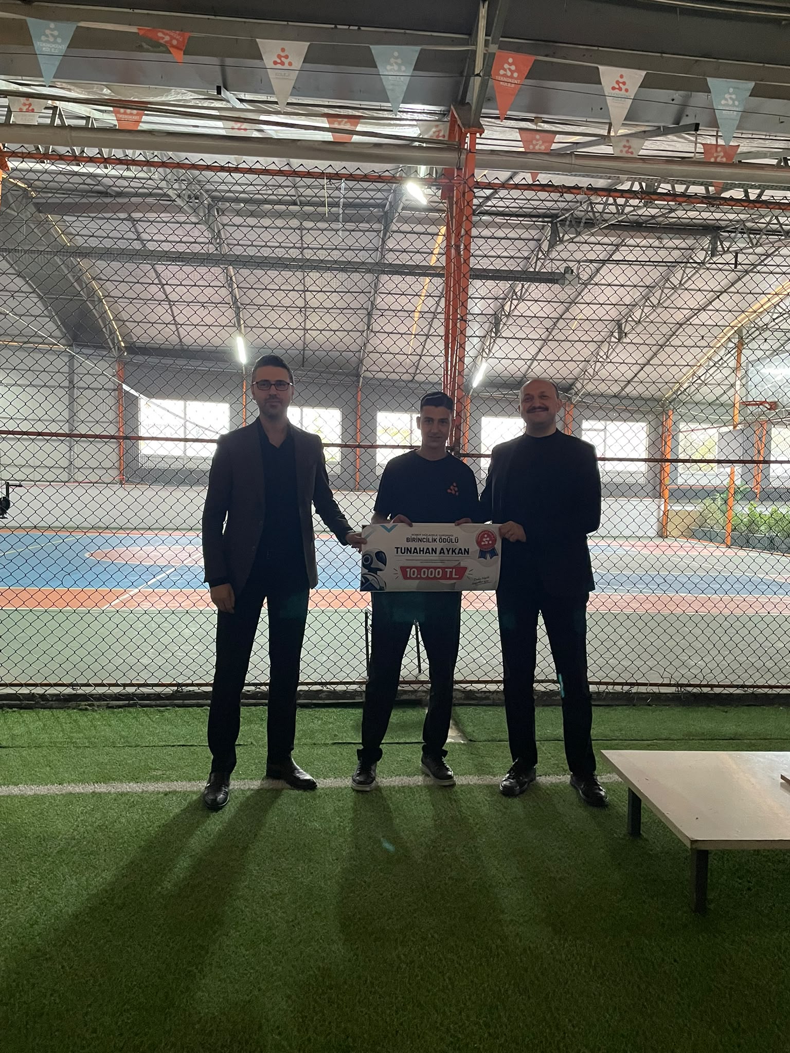 ankara teknokent koleji robot yarışması ödülü